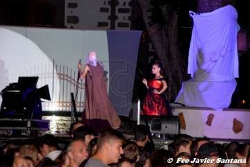 Telde se asusta con el Perro Maldito en Valsequillo (Foto Francisco Javier Santana, Acfi Press y TA)